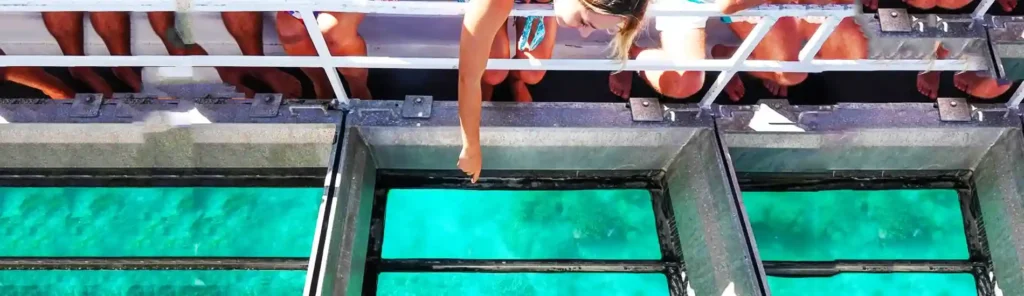 Glass Boat Ride in North Bay Island