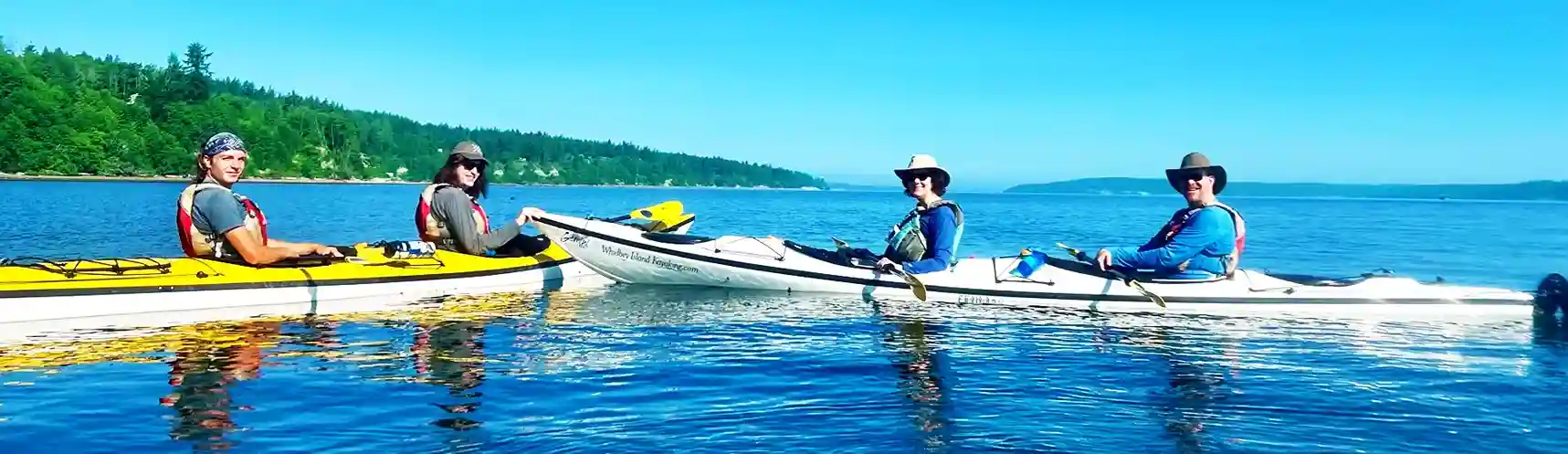 Kayaking in North Bay Island